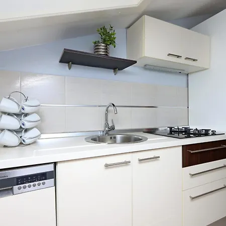 Seaside With A Swimming Pool Pag - 6412 Apartment Pag Town